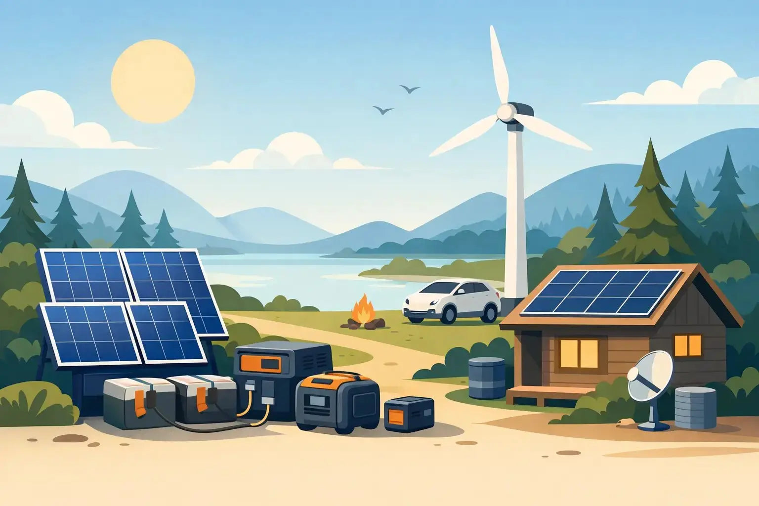 Off Grid Power Setup Guide for Real Use – Generator Vault