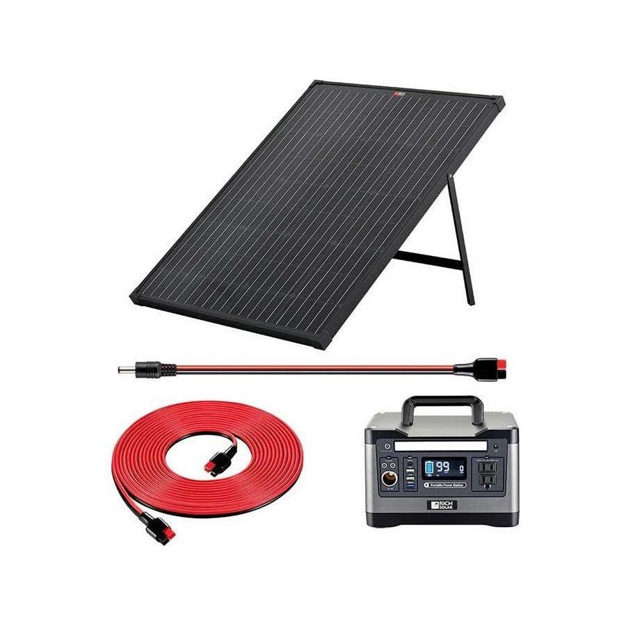 Rich Solar X500 Solar Generator Kit with 540Wh Power Station and 100W Solar Panel