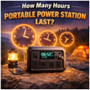 How Many Hours Can a Portable Power Station Last?