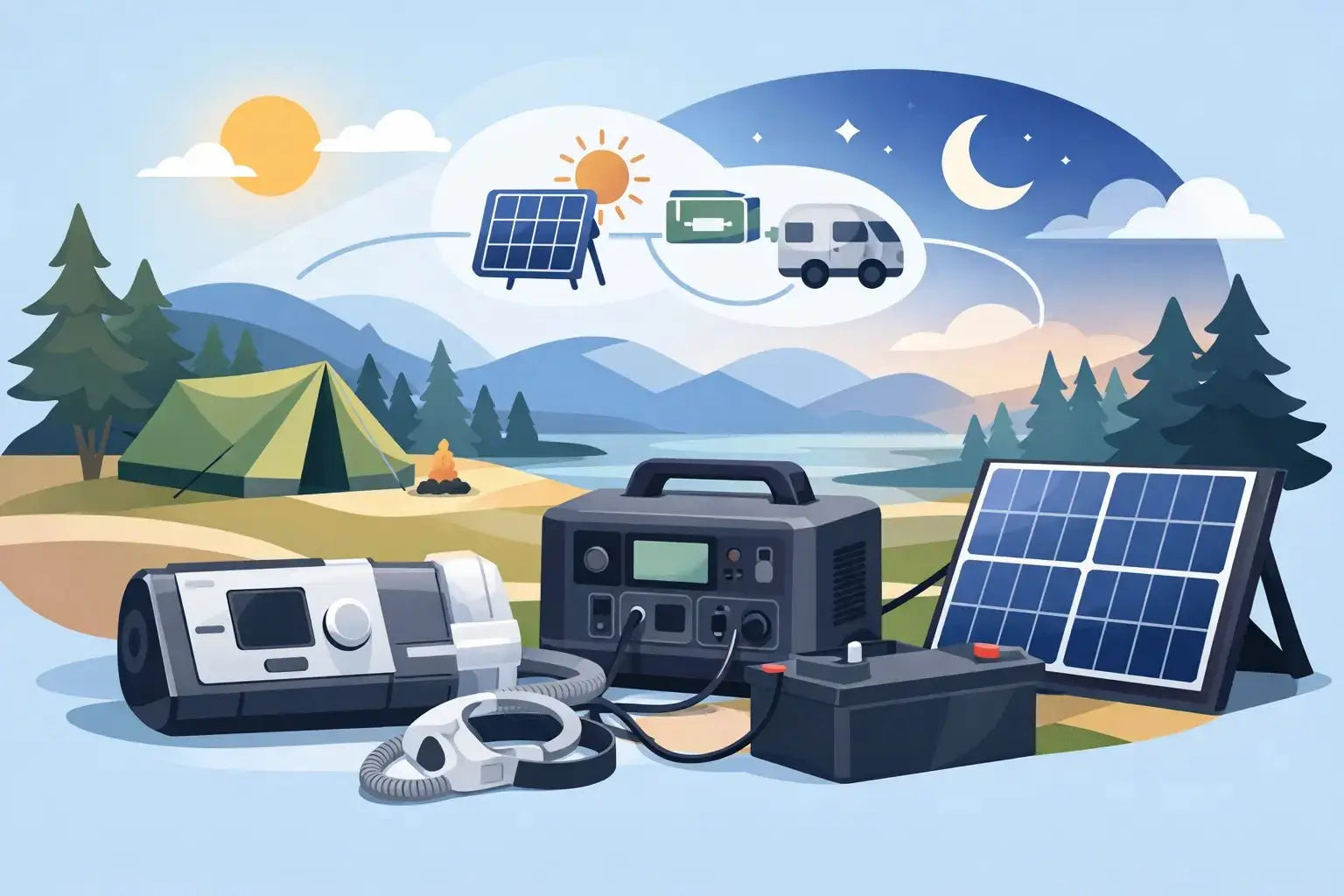 How to Run CPAP Off Grid Without Guesswork – Generator Vault