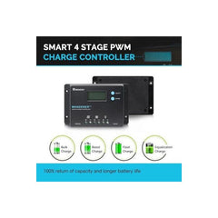 Renogy New Edition Voyager 20A PWM Waterproof Solar Charge Controller