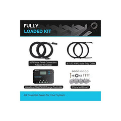 Renogy 50W 12V Monocrystalline Solar Starter Kit