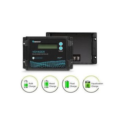 Renogy New Edition Voyager 10A PWM Waterproof Solar Charge Controller - Generator Vault - 