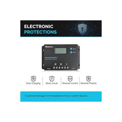 Renogy New Edition Voyager 20A PWM Waterproof Solar Charge Controller