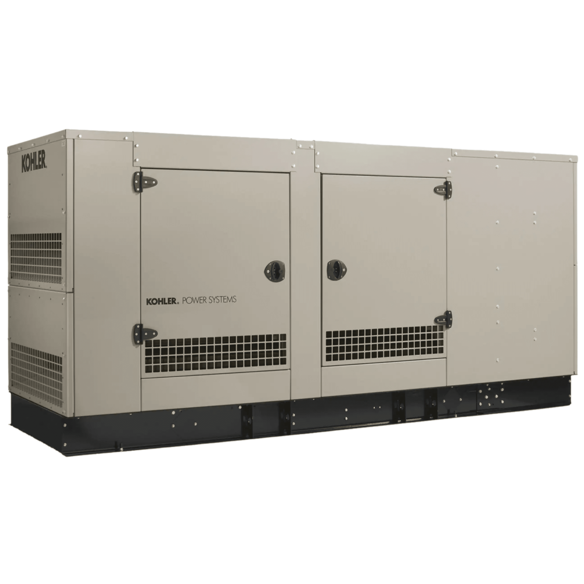 Kohler KG125R - QS1 125KW 120/240V Single Phase Standby Generator Aluminum - Generator Vault - 