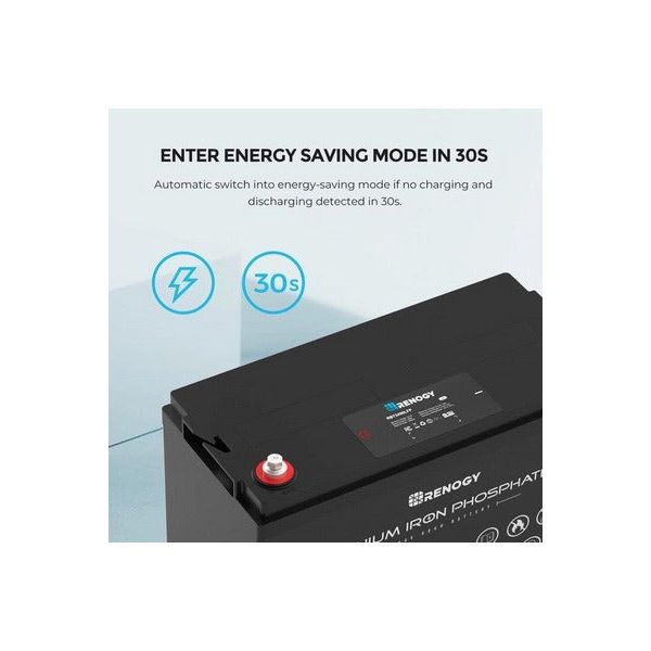 Renogy 24V 50Ah Lithium Phosphate Battery - Generator Vault - 