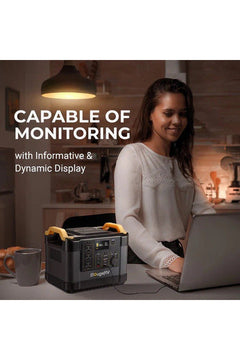 BougeRV 1100Wh Portable Backup Power Station Kit