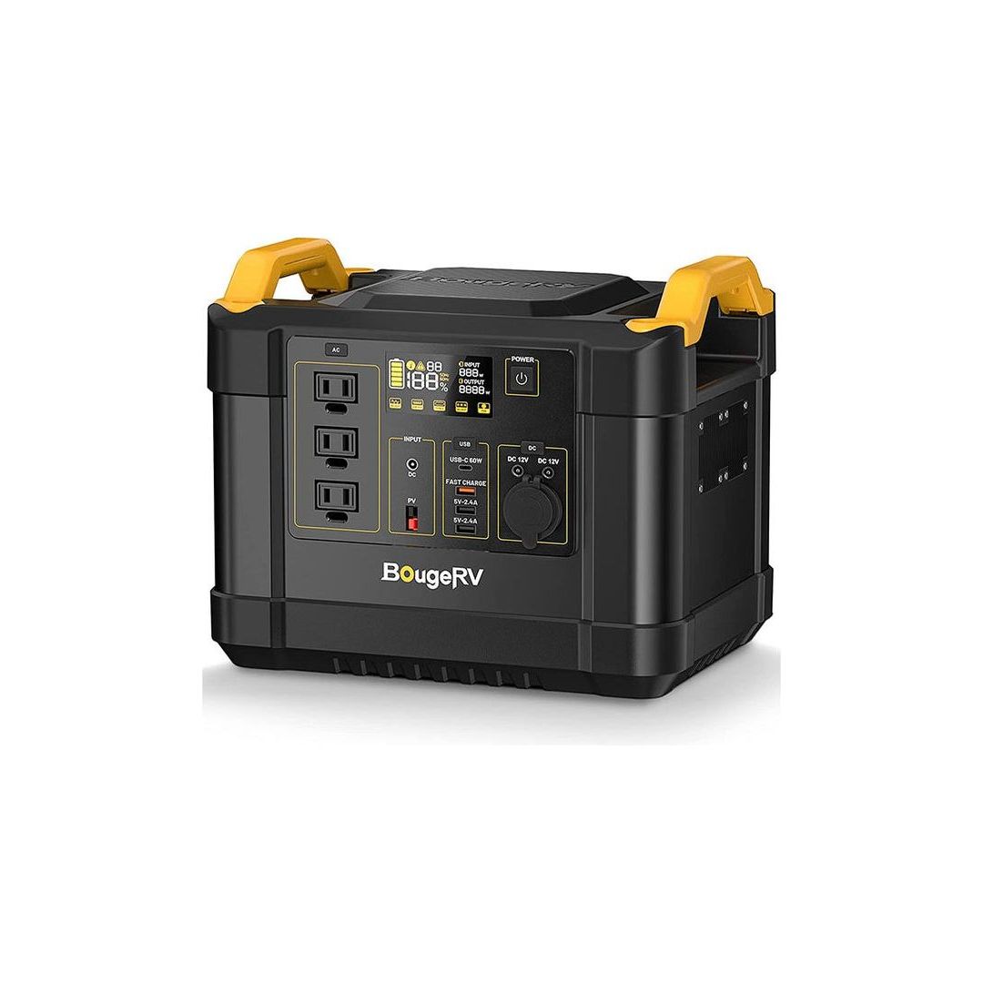 BougeRV FORT 1000 1120Wh LiFePO4 Portable Power Station - Generator Vault - 