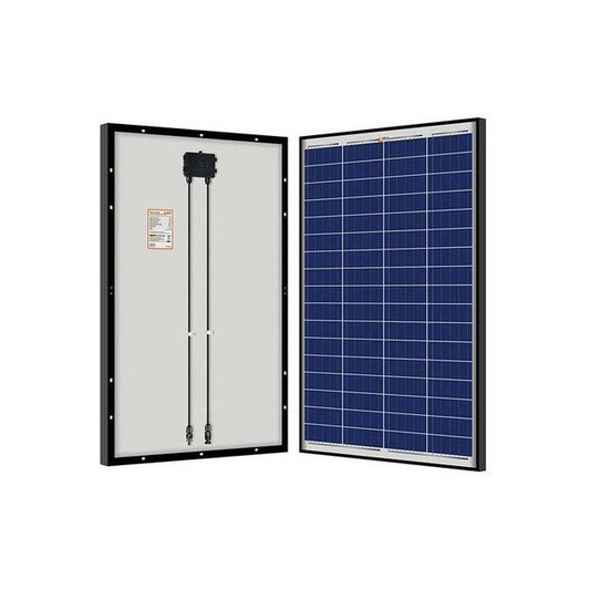 Rich Solar Mega 100 Watt Poly Solar Panel Black Frame