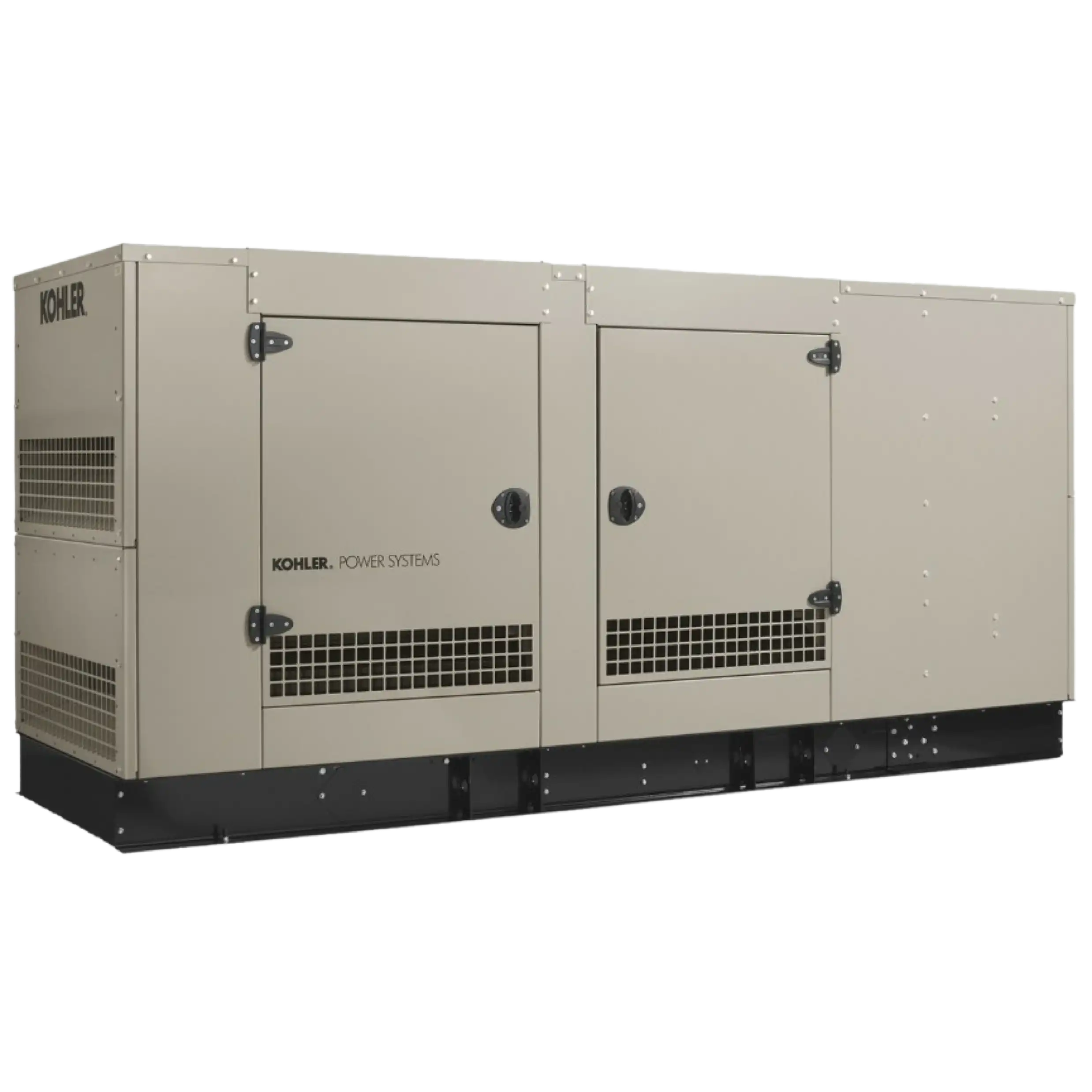 Kohler KG100R - QS5 100KW 120/208V 3 - Phase Standby Generator Aluminum - Generator Vault - 