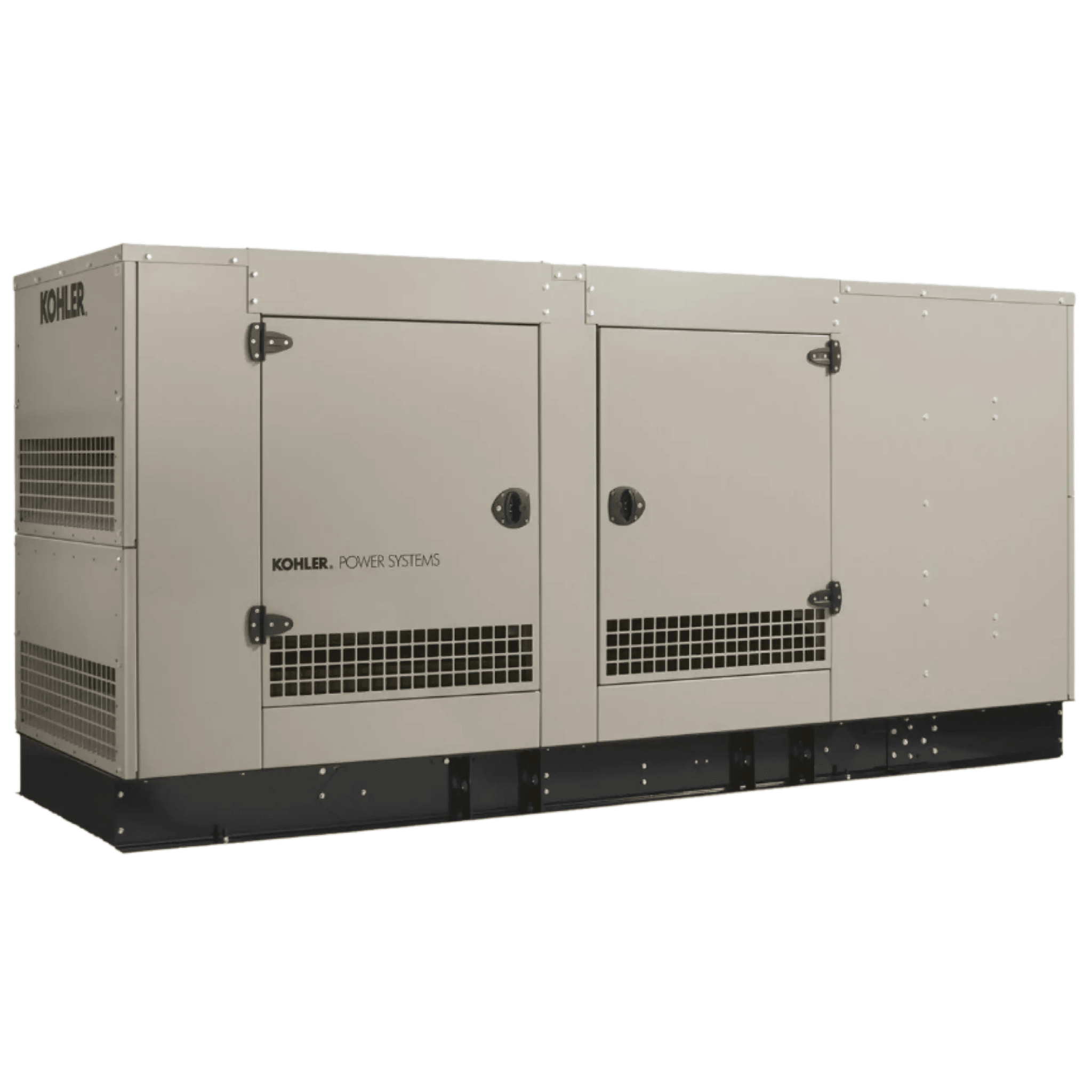 Kohler KG100R - QS 100KW 120/240V Single Phase Standby Generator Steel - Generator Vault - 