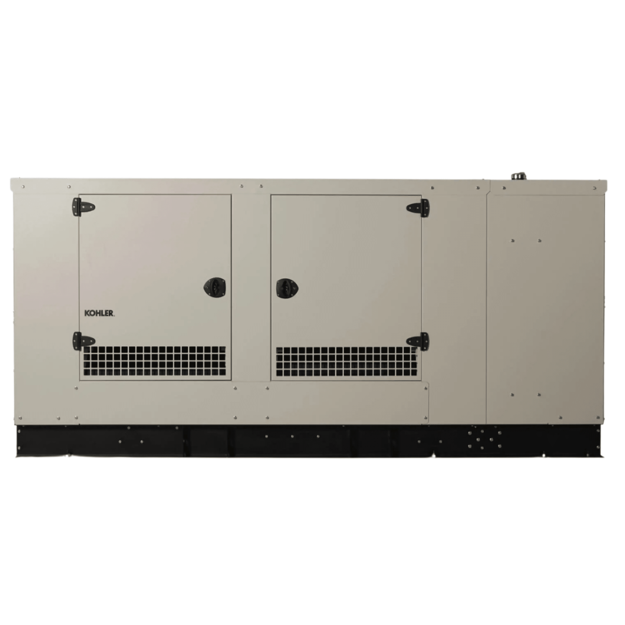 Kohler KG80R - QS5 80KW 120/208V 3 - Phase Standby Generator Aluminum - Generator Vault - 