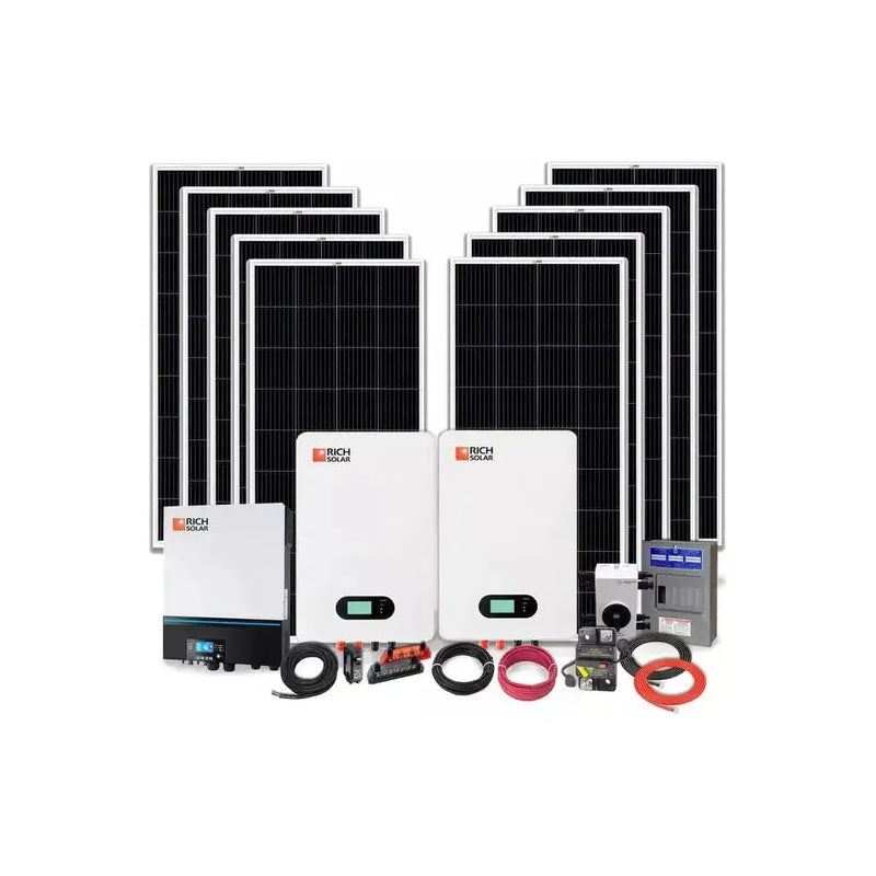 Rich Solar 48V 120VAC Off-Grid Solar Cabin Kit