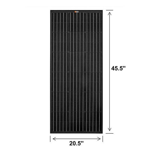 Rich Solar Mega 100 Watt Solar Panel Black