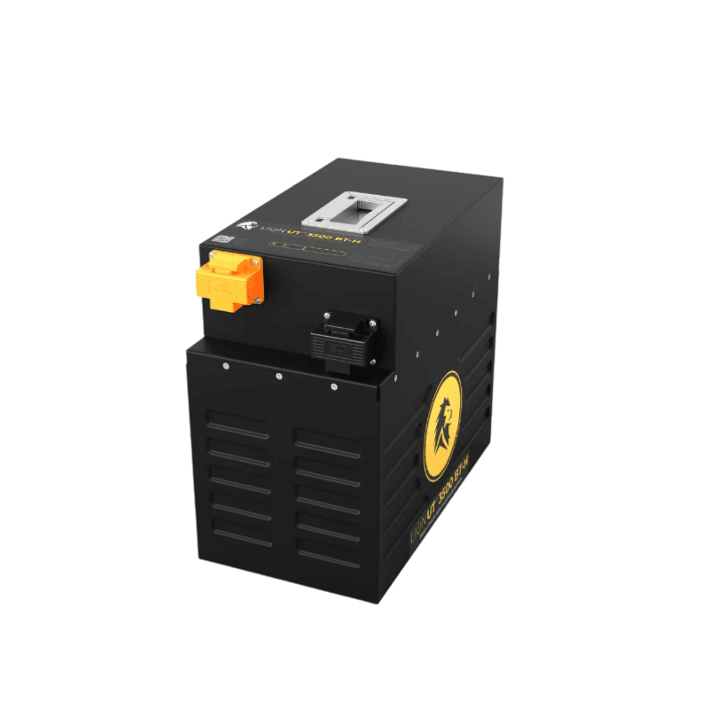 Lion Energy UT 3500-BT-H 3584Wh 12V Heated Bluetooth LiFePO4 Deep Cycle Battery - Generator Vault - 