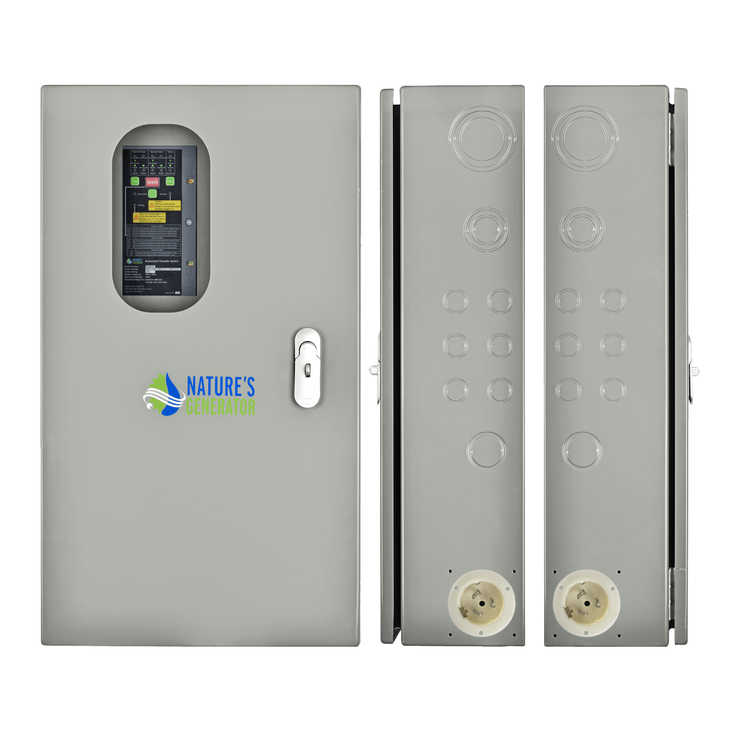 Nature's Generator 50A Automatic Generator Transfer Switch - Generator Vault - 50A Automatic Transfer Switch - 