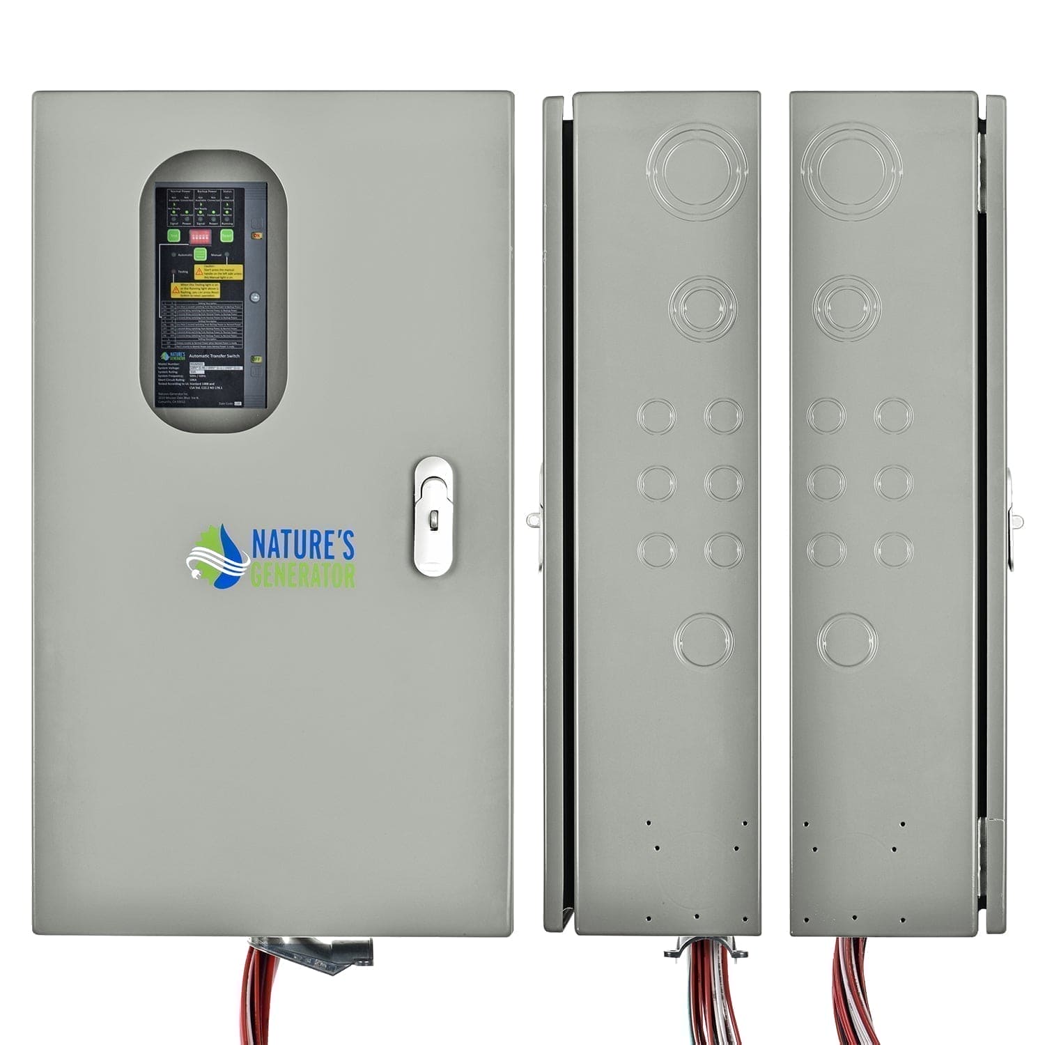 Nature's Generator 50A Automatic Generator Transfer Switch - Generator Vault - 50A Automatic Transfer Switch - 