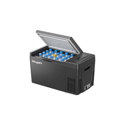 BougeRV 12V 23 Quart Portable Fridge Black For Travel