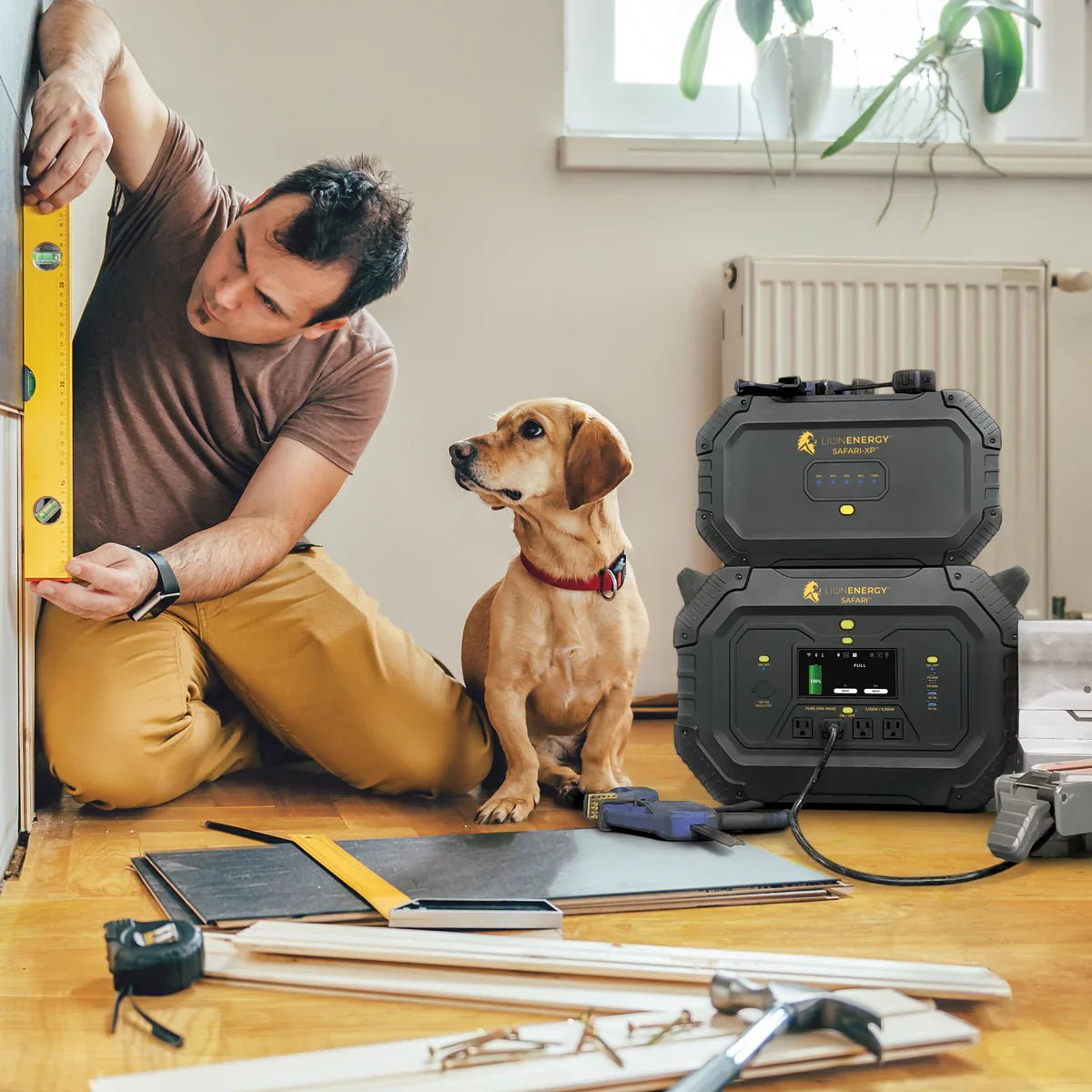 Lion Energy Safari 3000W Portable Power Station Custom Bundle Solar Generator Kit - Generator Vault-0 Solar panels-0 EMP Bags-0 LED light strings