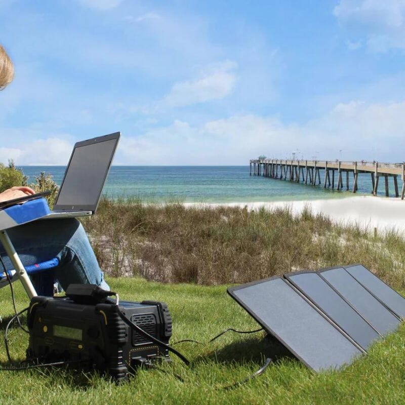 Lion Energy 50W Foldable Solar Panel - Generator Vault - 