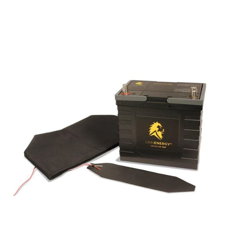 Lion Energy 12V Battery Warmer Heating Pad for Lithium Batteries - Generator Vault - 