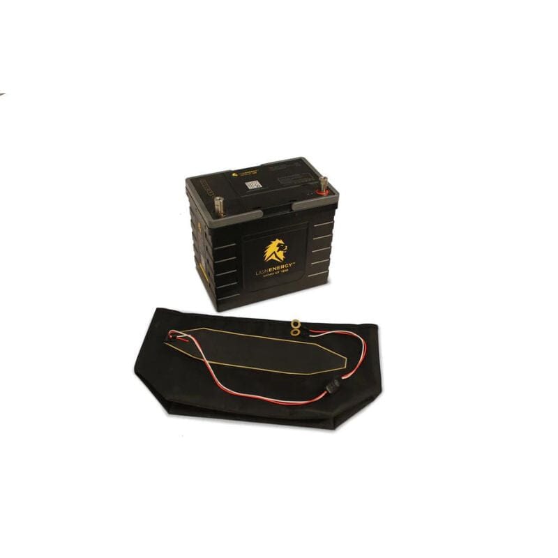Lion Energy 12V Battery Warmer Heating Pad for Lithium Batteries - Generator Vault - 