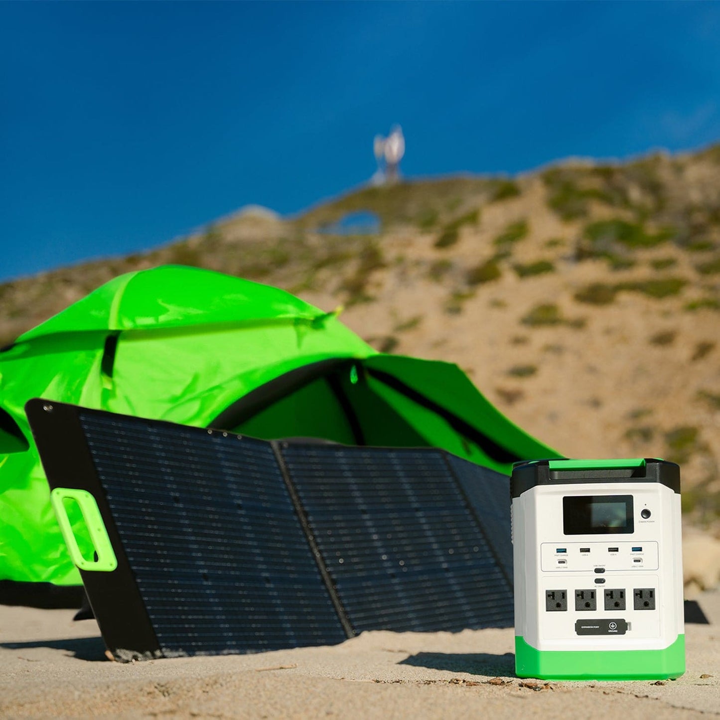 Nature's Generator Lithium 1800 Solar Generator Kit