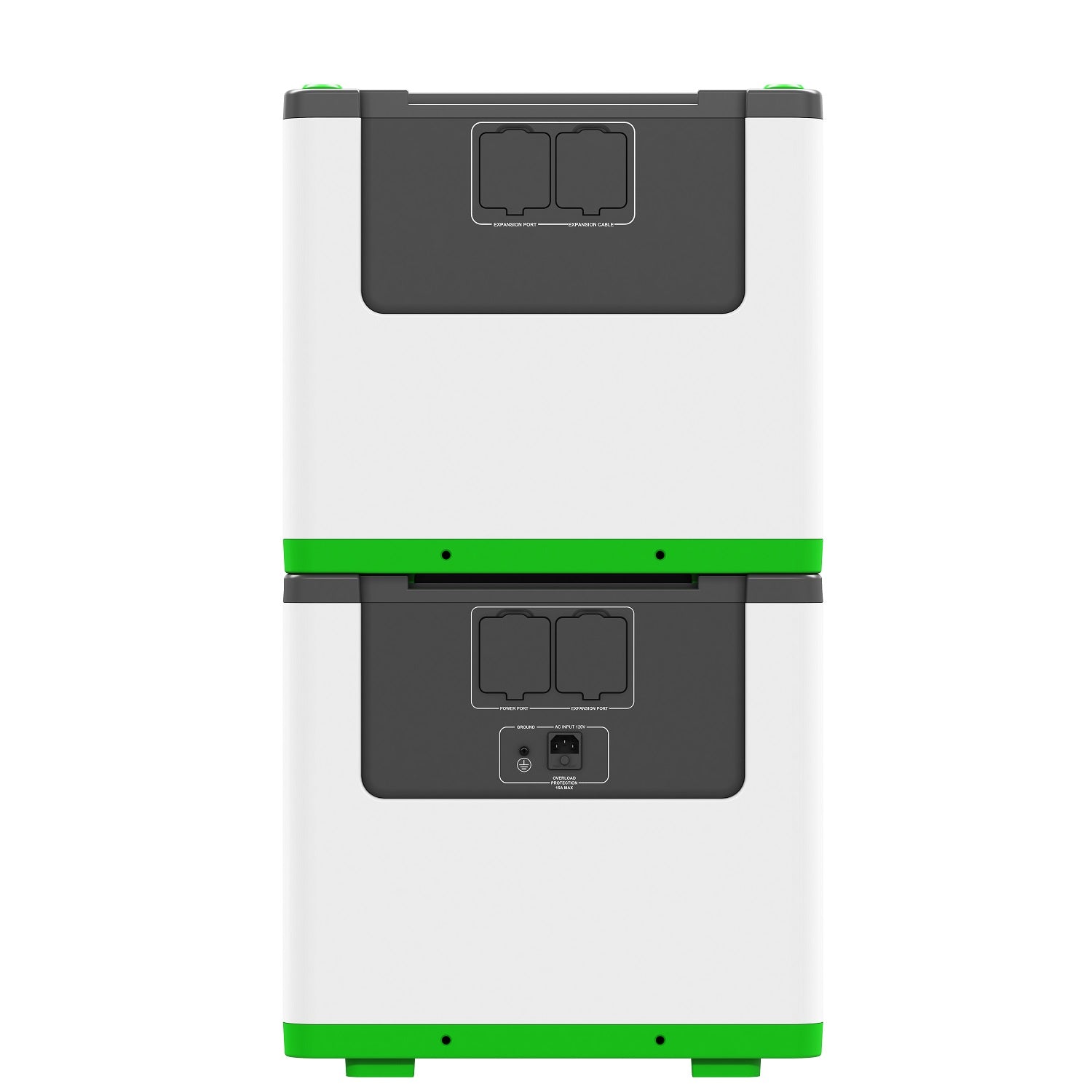 Nature's Generator Lithium 3600 Portable Power Station with Transfer Switch - Generator Vault - Lithium 3600 + 2x 100W Rigid Panel + Transfer Switch - 