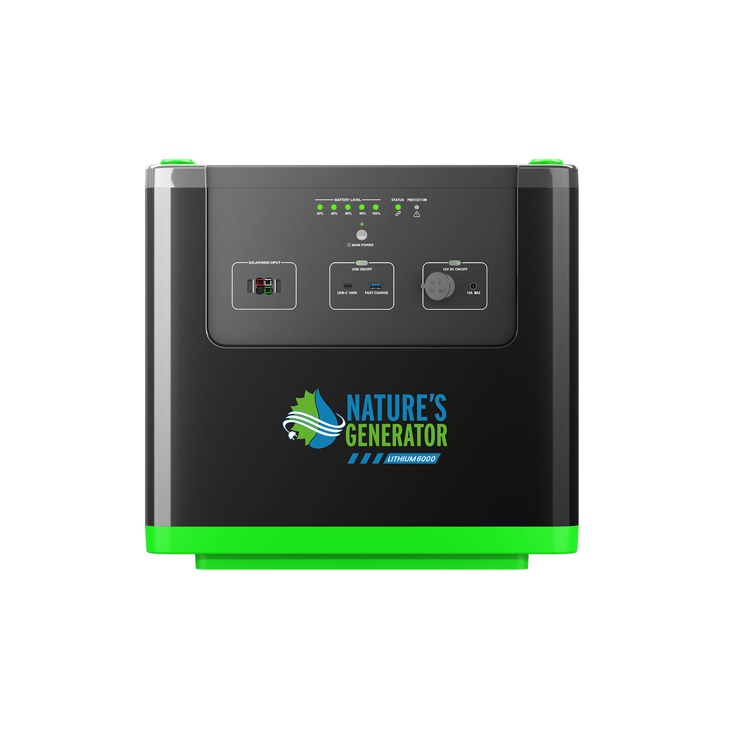 Nature's Generator Lithium 6000 Power Pod Battery Backup Systems - Generator Vault - 