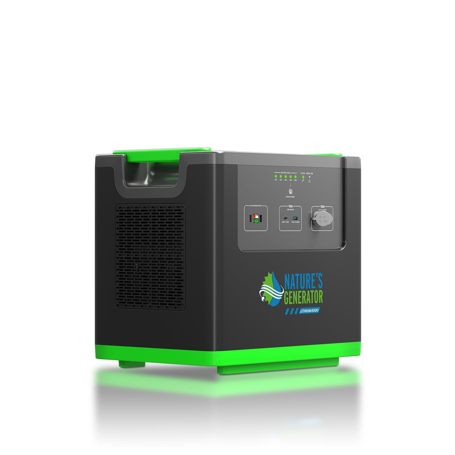 Nature's Generator Lithium 6000 Portable Power Station - Generator Vault - Lithium 6000 Power Station - 