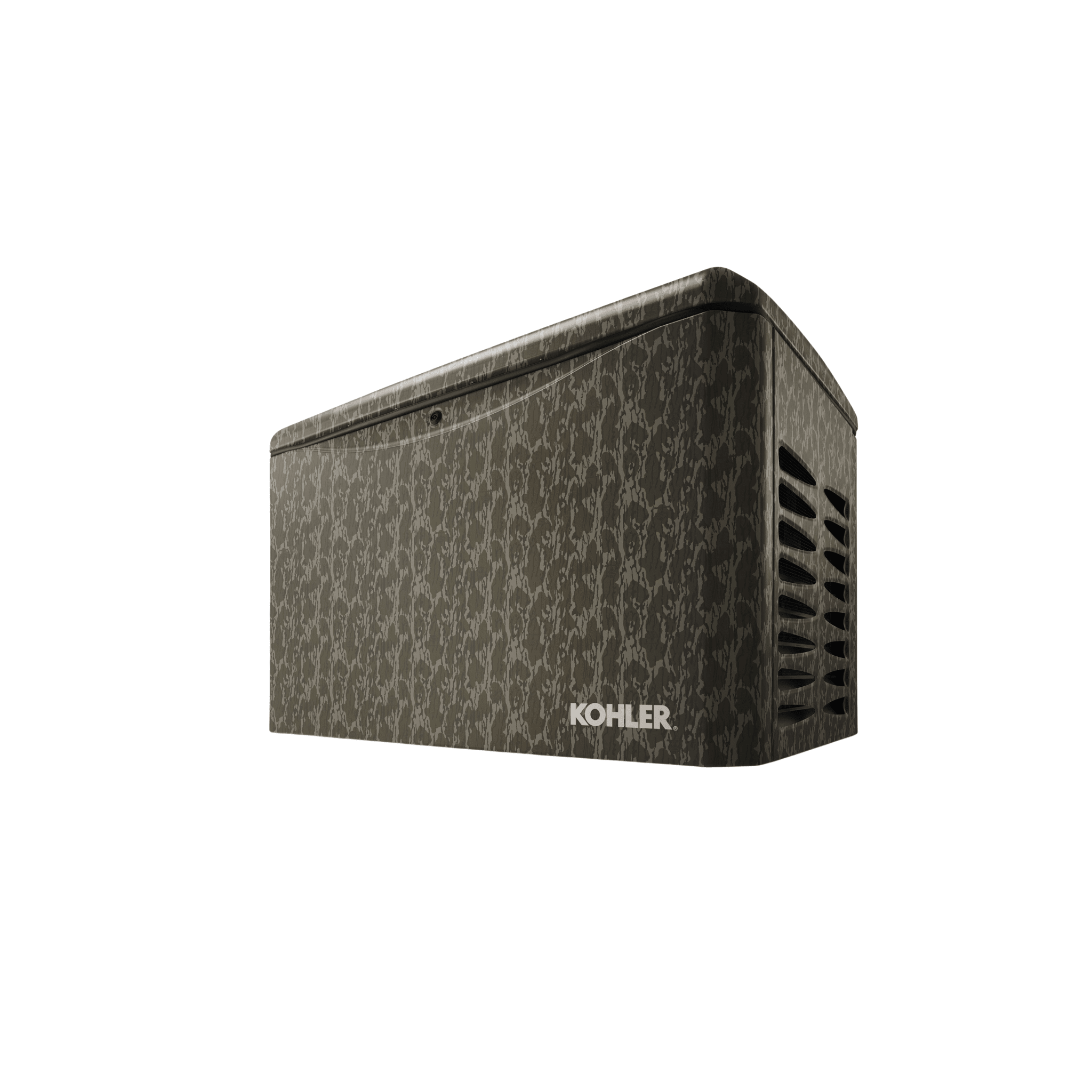 Kohler 14RCA - QS6 14KW Standby Generator - Generator Vault - Mossy Oak Bottomland - 