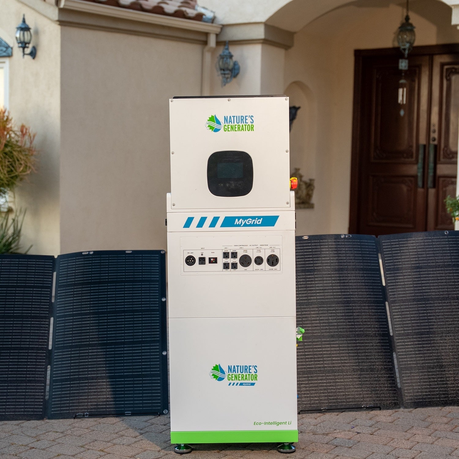 Nature's Generator 400W Folding Solar Panel - Generator Vault - 