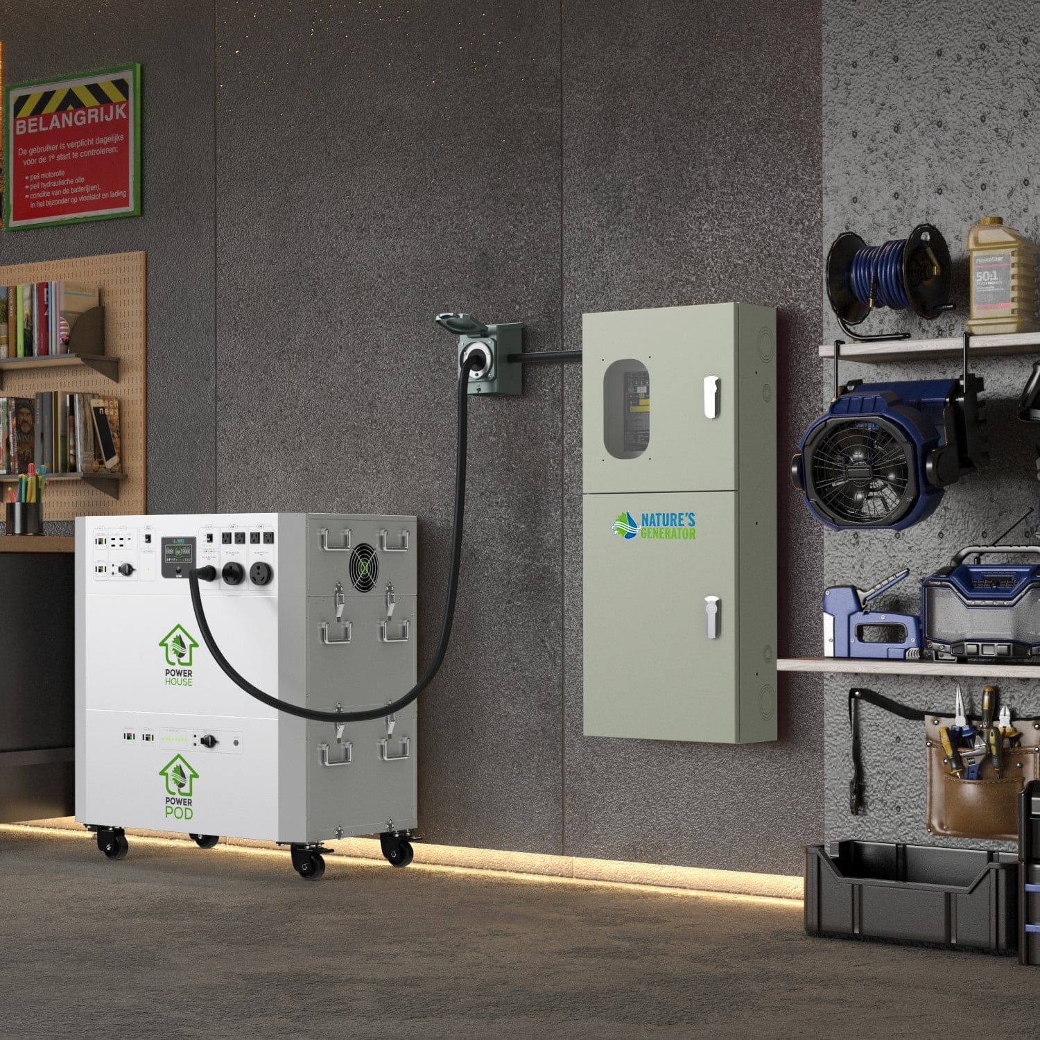 Nature's Generator 125A Automatic Transfer Switch