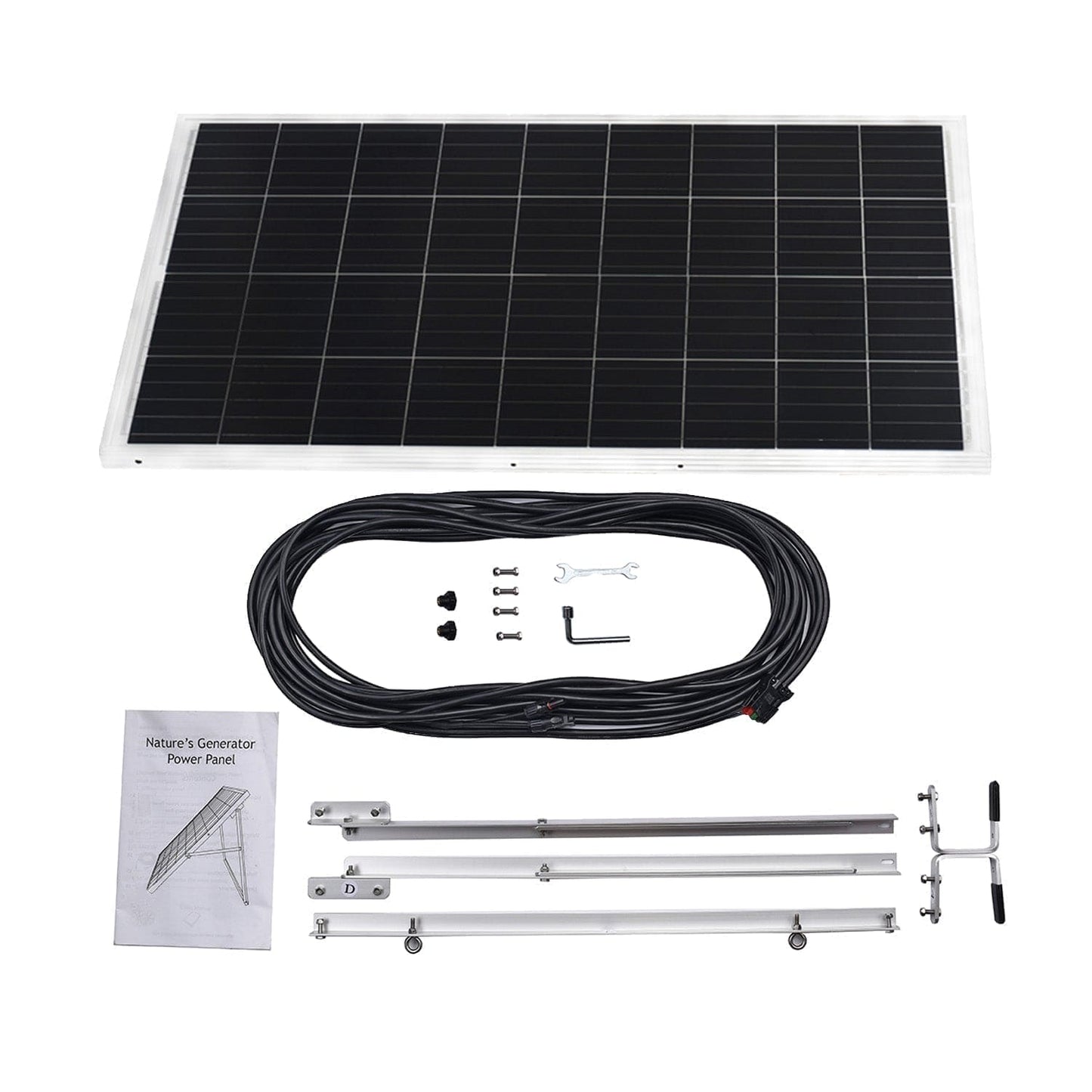 Nature's Generator Lithium 1800 Solar Generator Kit