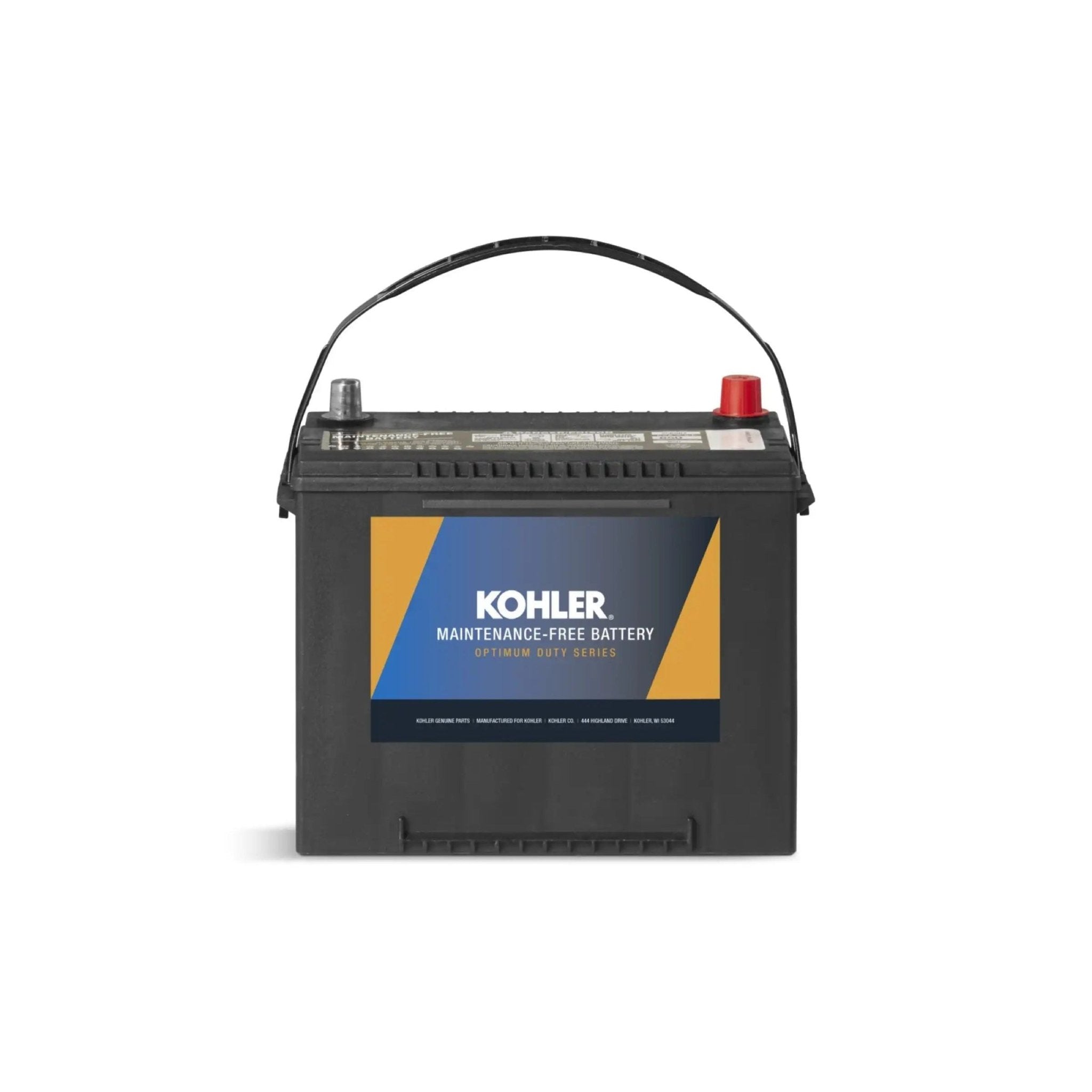 Kohler Genuine Battery Optimum Duty Series 500CCA Group 51 Wet 12V Generator Battery - Generator Vault - 