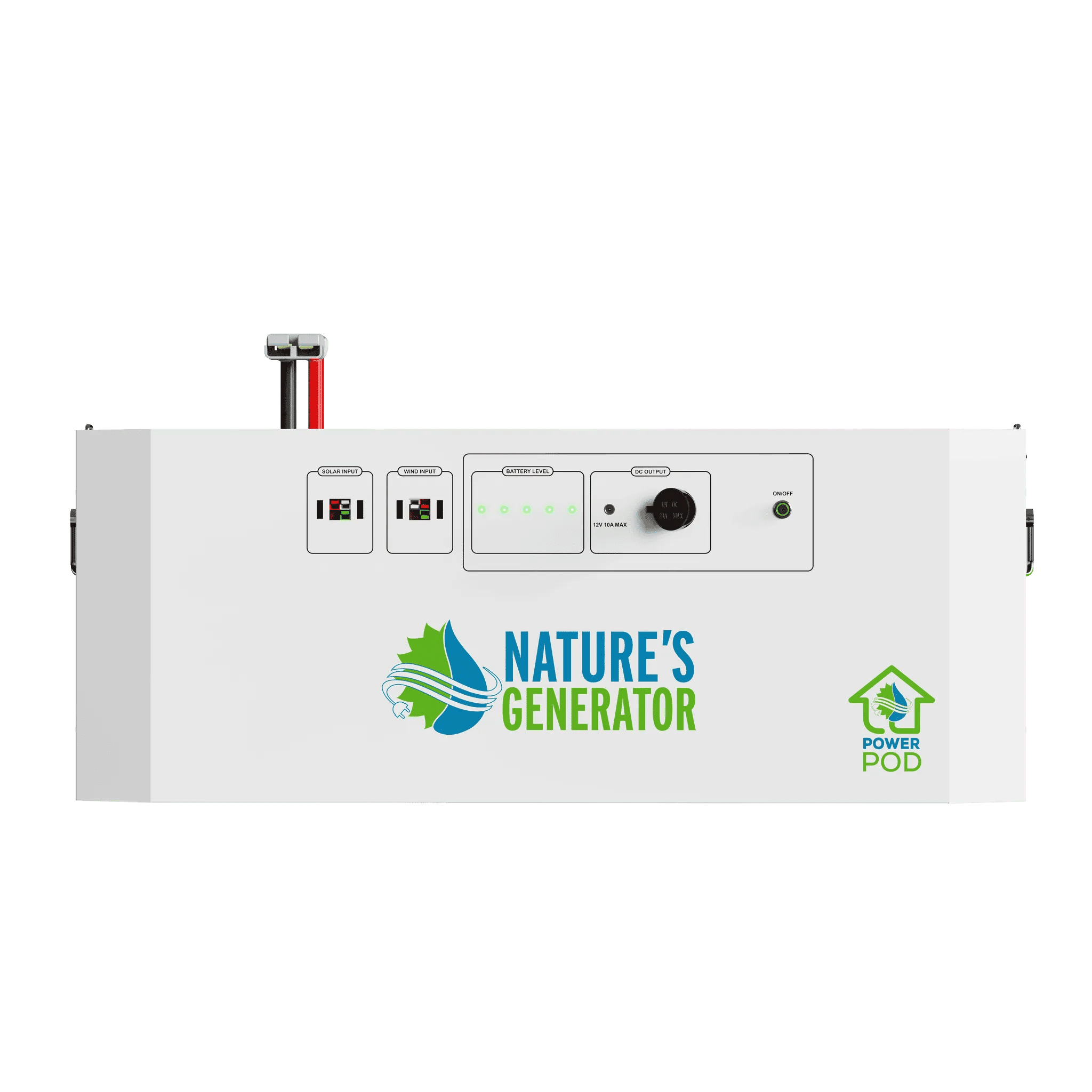 Nature's Generator Powerhouse V2 Portable Power Station - Generator Vault - Powerhouse (7200W/4800Wh) - 