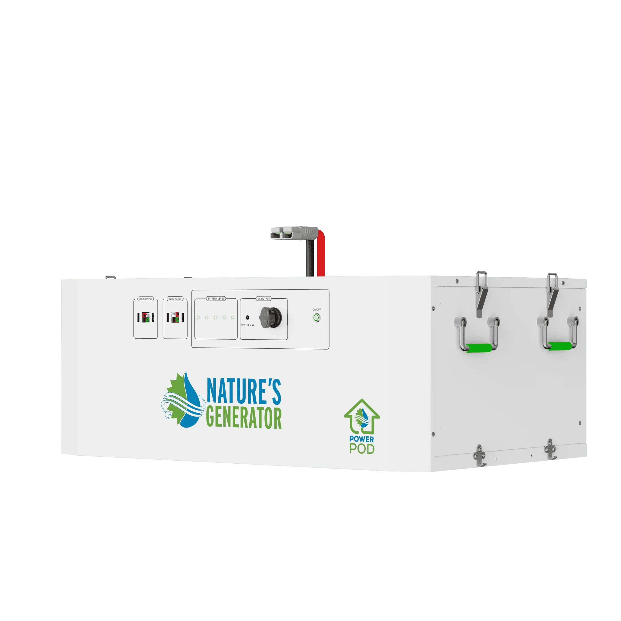 Nature's Generator Powerhouse V2 Portable Power Station - Generator Vault - Powerhouse (7200W/4800Wh) - 