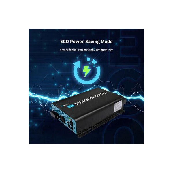 Renogy 1000W 12V Pure Sine Wave Inverter with Power Saving Mode (New Edition) - Generator Vault - 