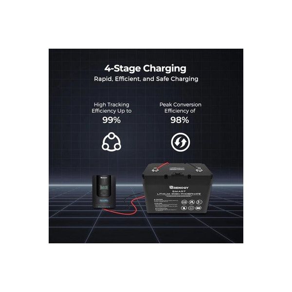 Renogy Rover Li 30 Amp MPPT Solar Charge Controller - Generator Vault - No - 