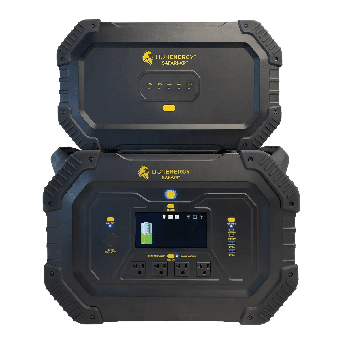 Lion Energy Safari XP 2688Wh Expansion Battery Pack - Generator Vault - 