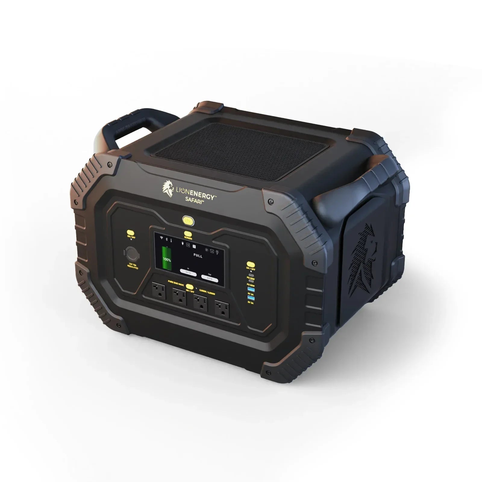 Lion Energy Safari 3000W Portable Power Station Custom Bundle Solar Generator Kit - Generator Vault-0 Solar panels-0 EMP Bags-0 LED light strings