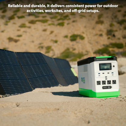 Nature's Generator Lithium 1800 Solar Generator Kit