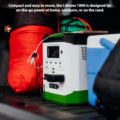 Nature's Generator Lithium 1800 Solar Generator Kit