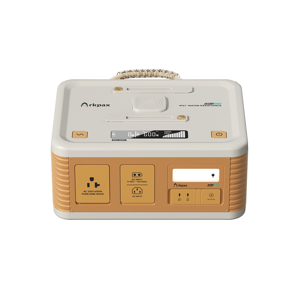 Arkpax NOA 600W IP67 Portable Power Station - Generator Vault - 