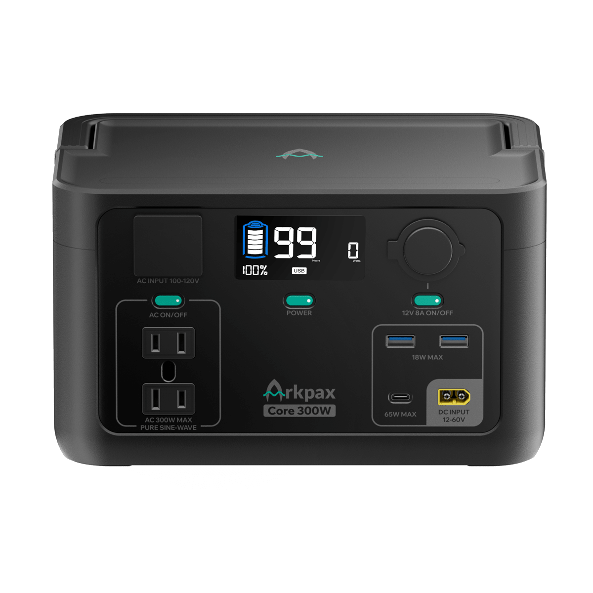 Arkpax Core 300W Portable Power Station - Generator Vault - 