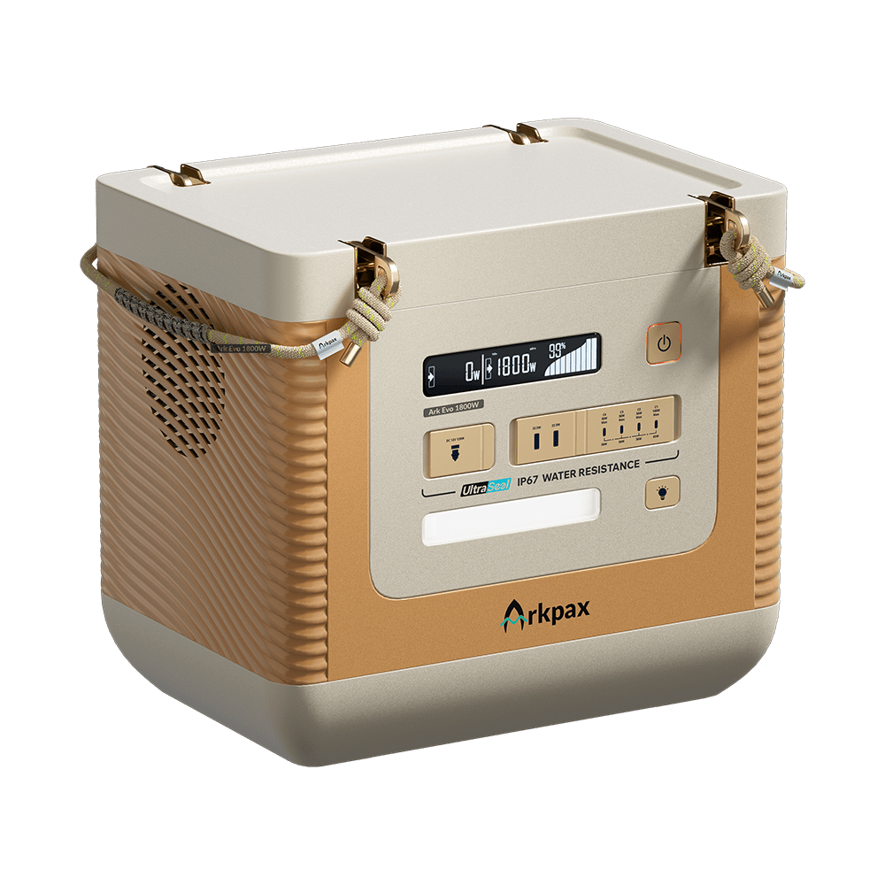 Arkpax Ark EVO 1800W IP67 Portable Power Station - Generator Vault - 