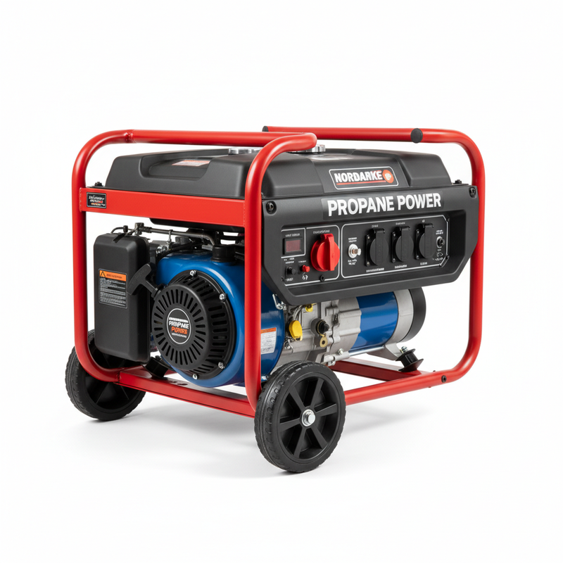 Portable Propane Generator 3500W on white background