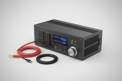 ProWave 2000W Pure Sine Wave Inverter with LCD display