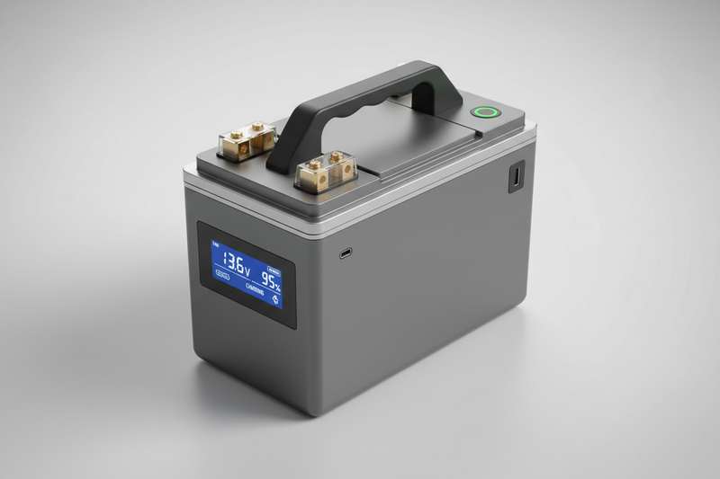 LithiumMax 100Ah LiFePO4 Deep Cycle Battery with LCD display