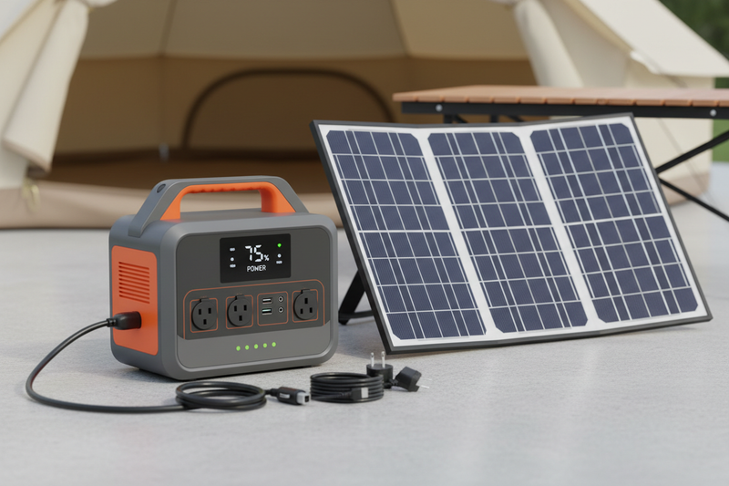 PowerStation Pro Solar Generator Kit with power station and solar panel
